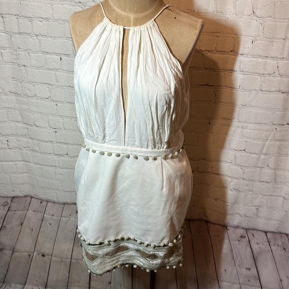 Blessed are the meek size four white dress - Picture 2 of 6